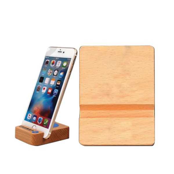 WOODEN MOBILE STAND