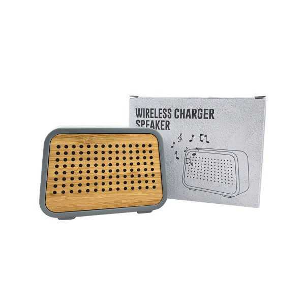 Wireless Charger BT Speaker Radio Shape/Retro
