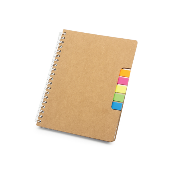 Notebook with Sticky Note &...