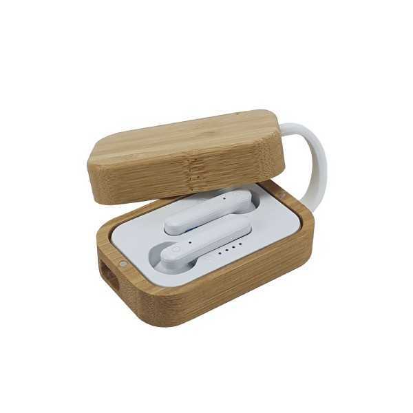 BT TWS Earbuds with Bamboo...
