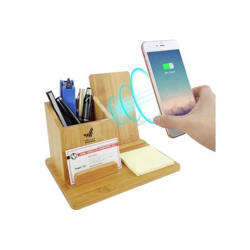 BAMBOO QI FAST WIRELESS CHARGER