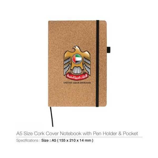 UAE Day A5 Size Cork Cover...