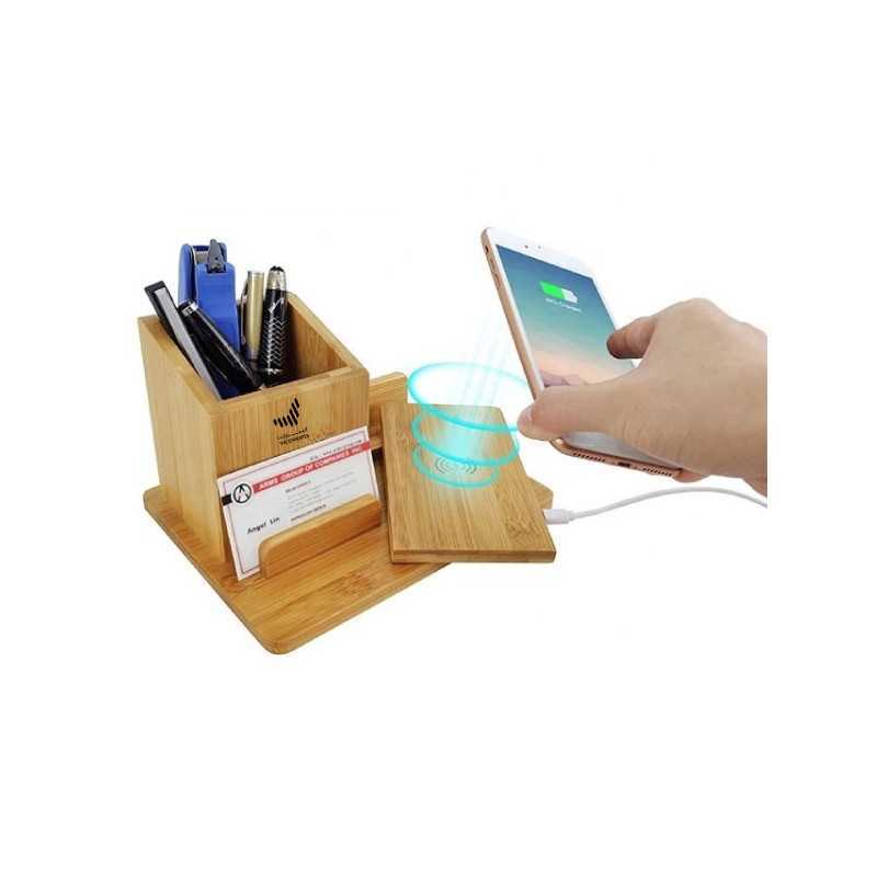 BAMBOO QI FAST WIRELESS CHARGER