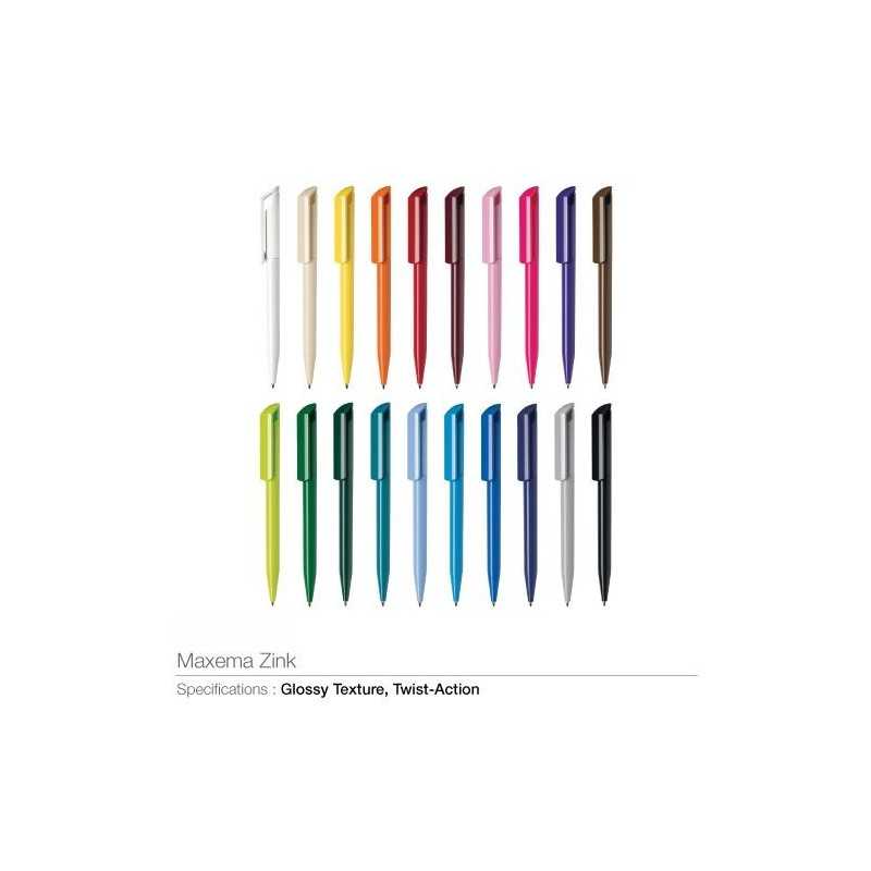 Maxema Zink Pens with Colors Option
