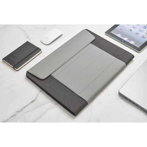 FULDA - CHANGE Collection RPET Laptop Case & Workstation - Grey