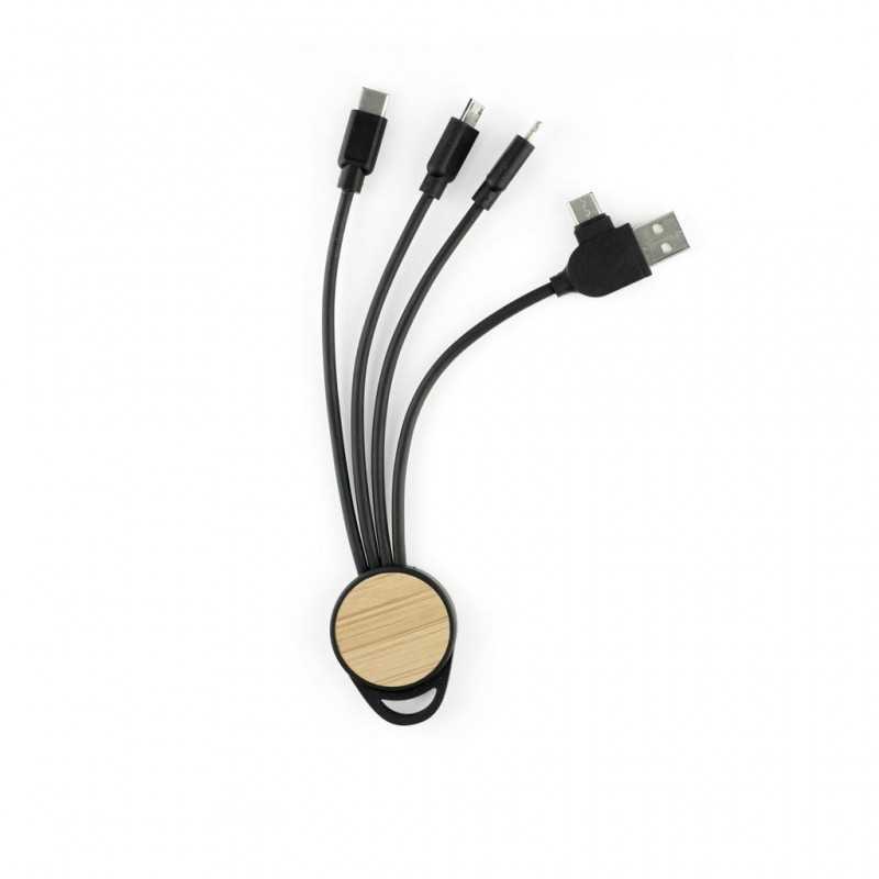 SULZA - CHANGE Collection RCS Recycled 6-in-1 Multi Cable