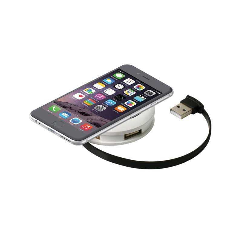 YSTAD- Giftology Wireless Charger With USB Hub