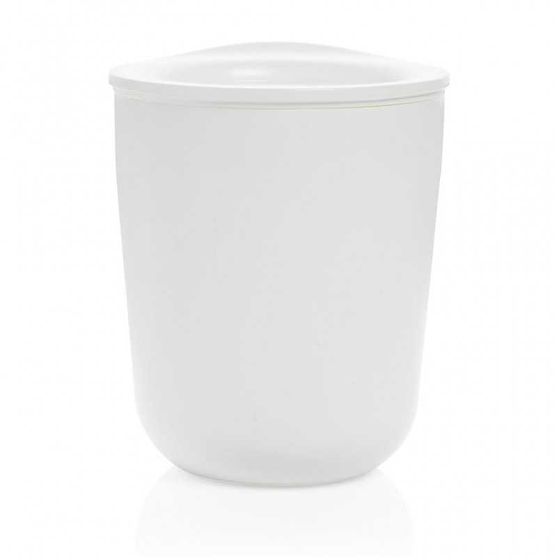 CELLE - Classic Coffee Tumbler - White (anti-microbial)