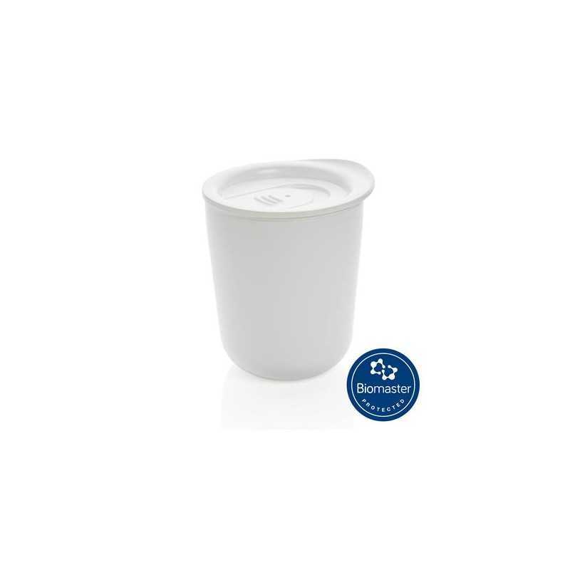 CELLE - Classic Coffee Tumbler - White (anti-microbial)
