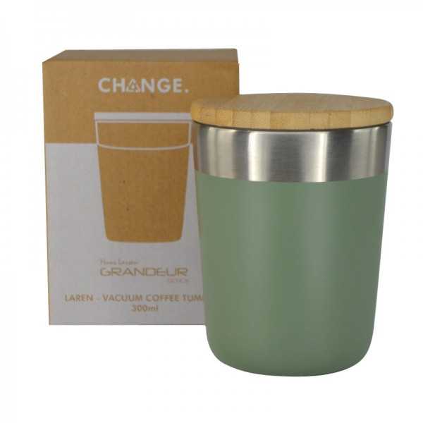LAREN - CHANGE Collection Insulated Mug - Green