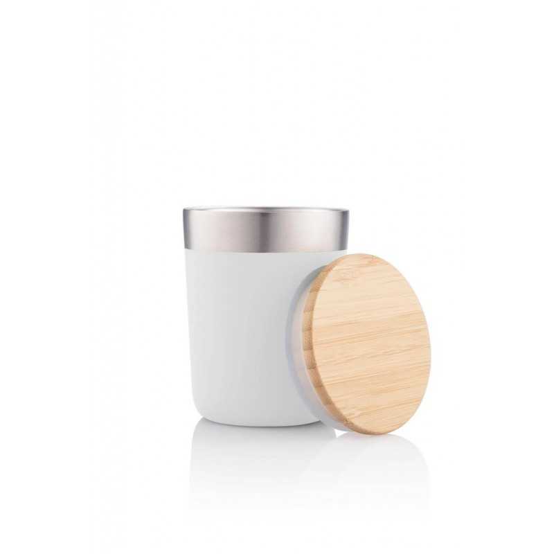LAREN - CHANGE Collection Insulated Mug - White