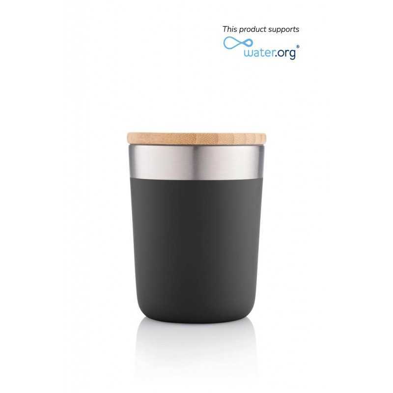 LAREN - CHANGE Collection Insulated Mug - Black