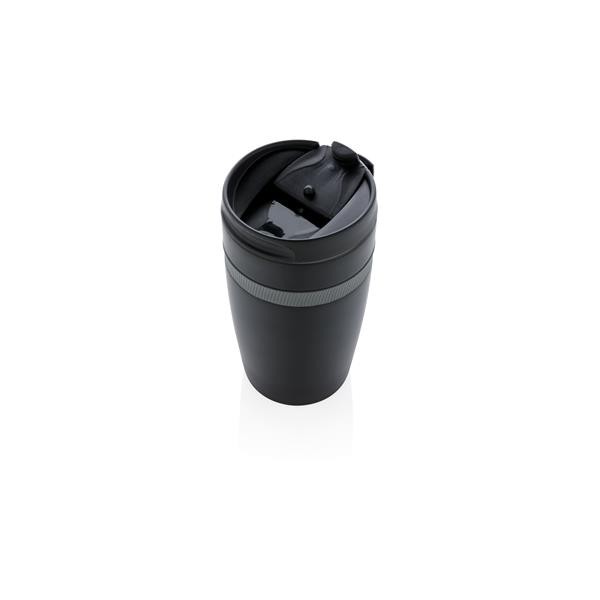 SIERRA - XDXCLUSIVE Leak Proof Vacuum Coffee Tumbler - Black
