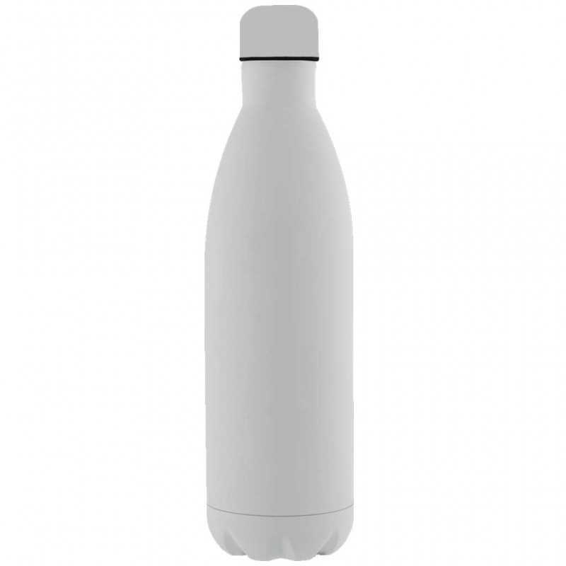VALENCE - Soft Touch lnsulated Water Bottle - 1L - White