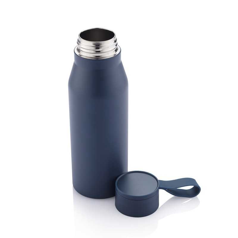 NEBRA - CHANGE Collection Vacuum Bottle with Loop - 600ml - Navy Blue