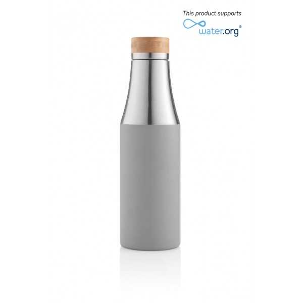 BREDA - CHANGE Collection Insulated Water Bottle - Grey