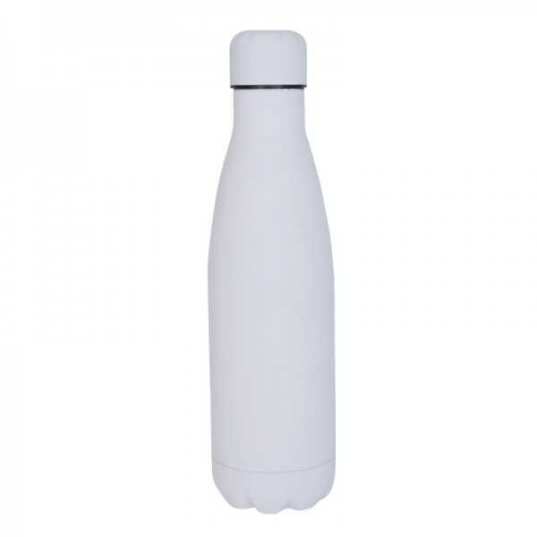 GRODNO - Soft Touch Insulated Water Bottle - White