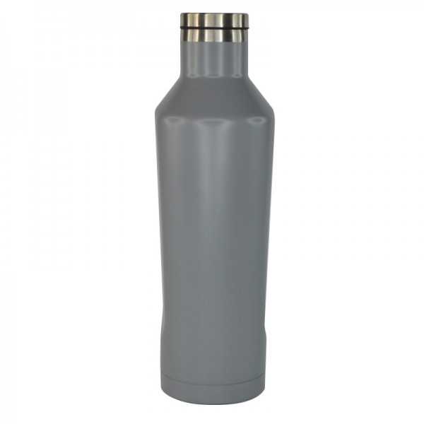 GALATI - Hans Larsen Double Wall Stainless Steel Water Bottle - Grey
