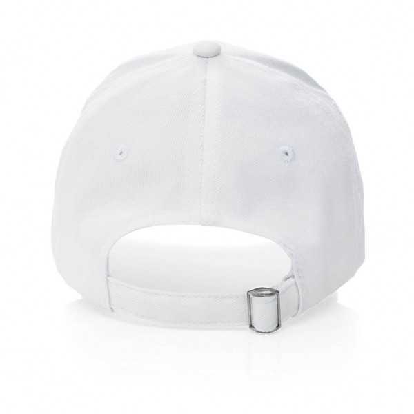 Impact AWARE™ 6 Panel 280gr Recycled Cotton Cap - White