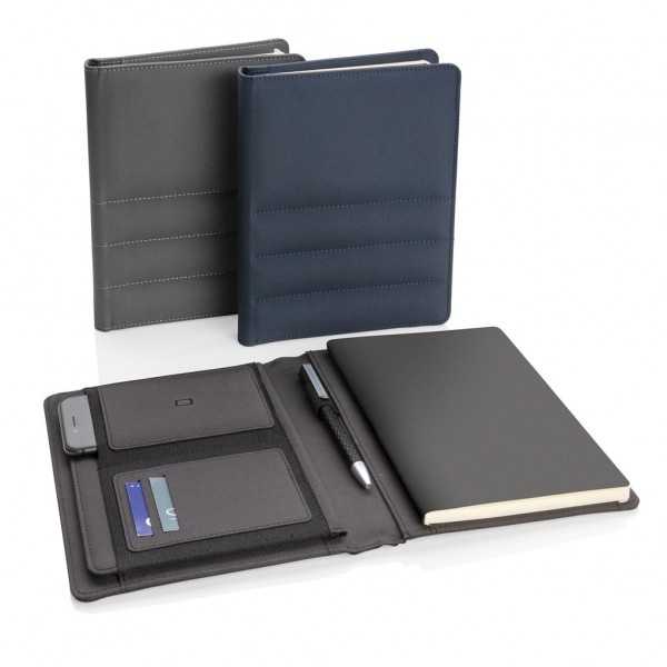 Impact AWARE™ RPET A5 notebook - Navy Blue