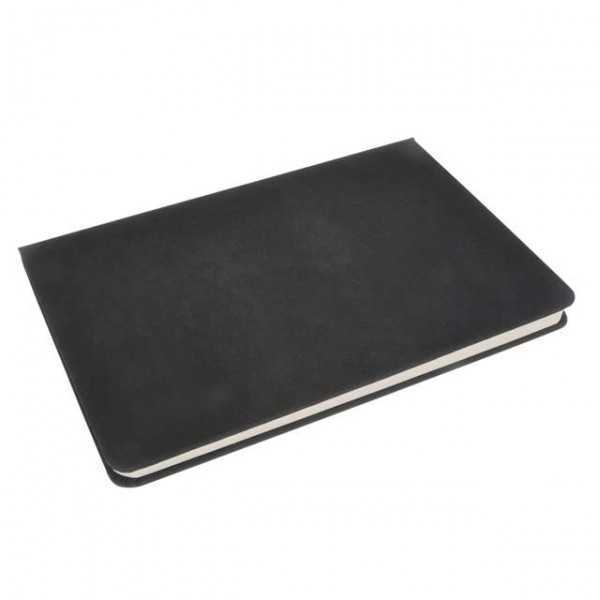 ORSHA - SANTHOME A5 rPET & FSC Certified Notebook - Black (Anti-Microbial)