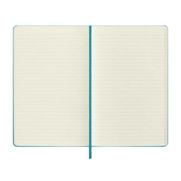Moleskine Classic Large Ruled Hard Cover Notebook - Reef Blue