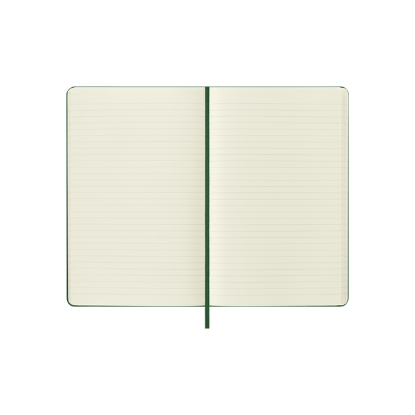 Moleskine Classic Large Ruled Hard Cover Notebook - Myrtle Green