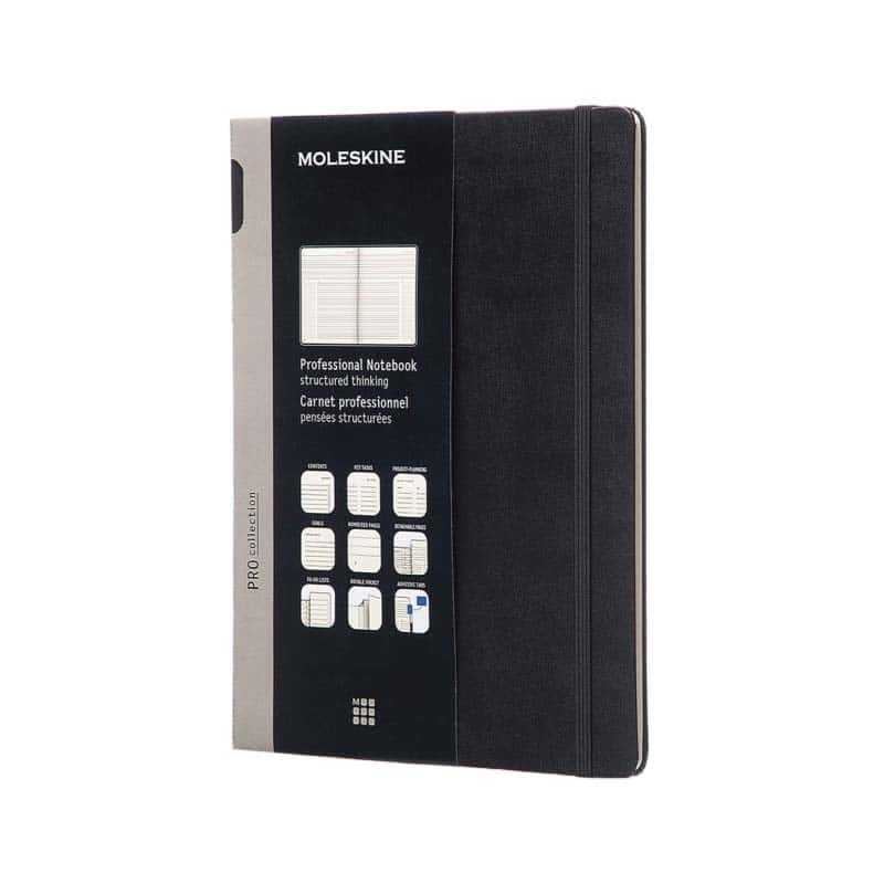 Moleskine Professional Notebooks - L Size Black