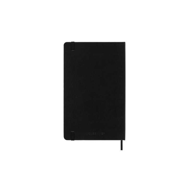 Moleskine Classic Large Ruled Hard Cover Notebook - Black