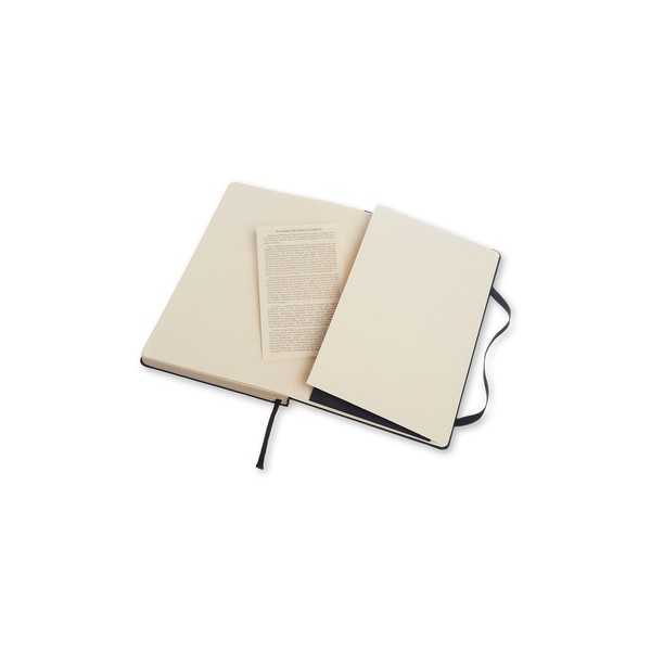 Moleskine Classic Large Ruled Hard Cover Notebook - Black