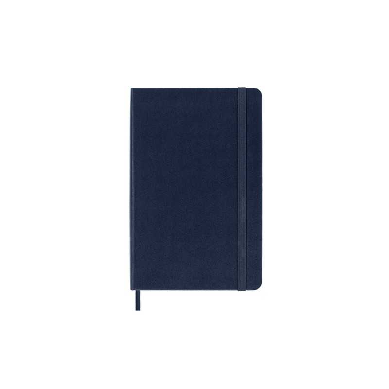 Moleskine Classic Medium Ruled Hard Cover Notebook - Prussian Blue