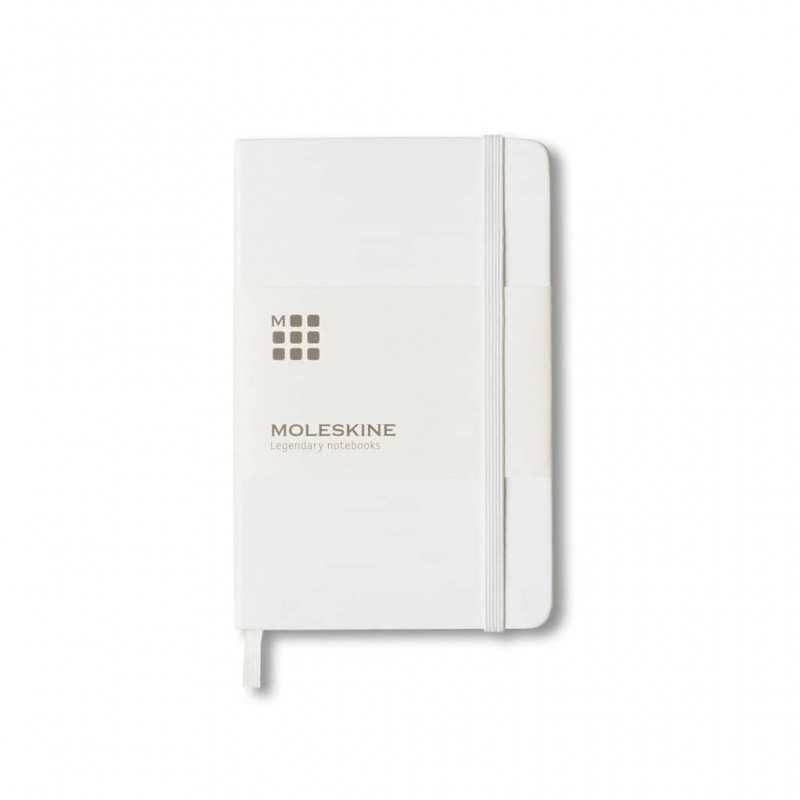 Moleskine Pocket Notebook - Hard Cover - Ruled - White