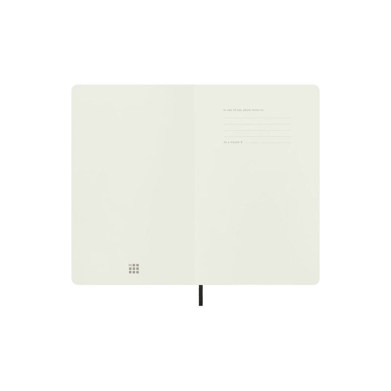 Moleskine Large Soft Cover Ruled Notebook - Sapphire Blue
