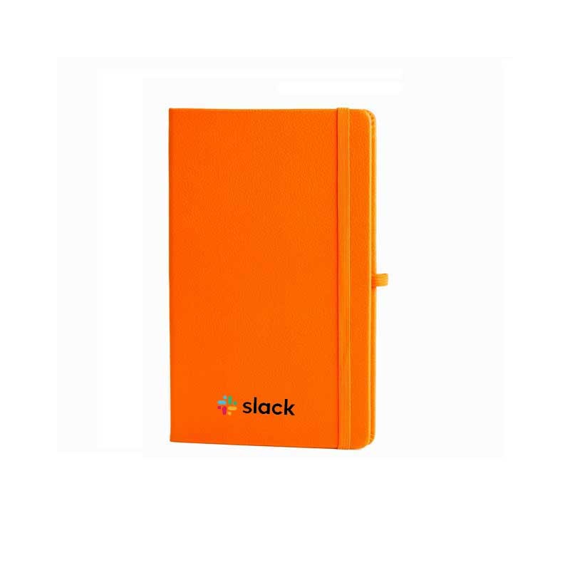 PINGER - Giftology A5 Hard Cover Ruled Notebook - Orange