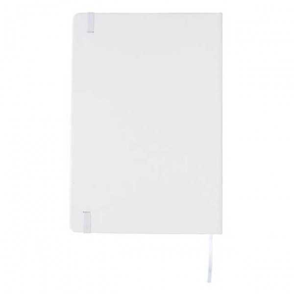 PINGER - Giftology A5 Hard Cover Ruled Notebook - White