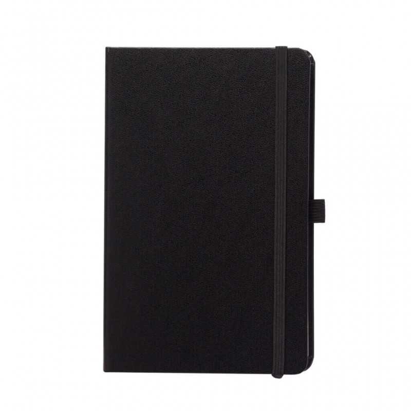 PINGER - Giftology A5 Hard Cover Ruled Notebook - Black