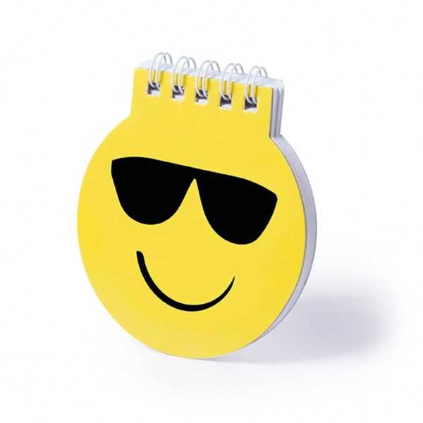 Notebook Of Cheerful Emoji...
