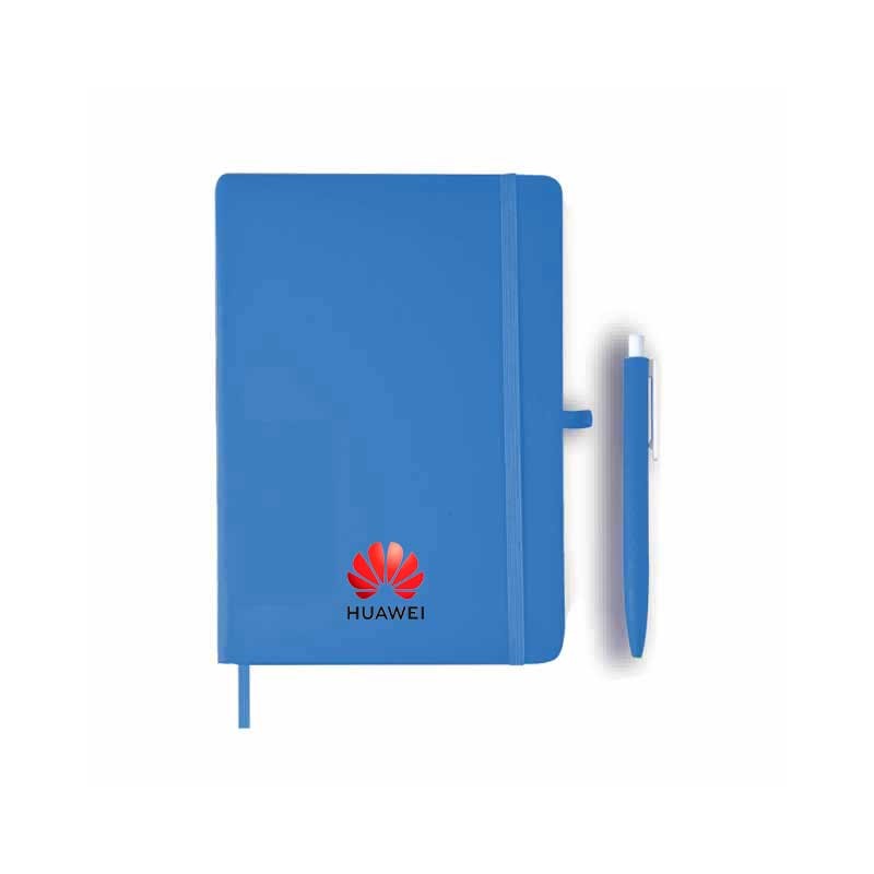 LIBELLET Giftology A5 Notebook With Pen Set (Aqua Blue)