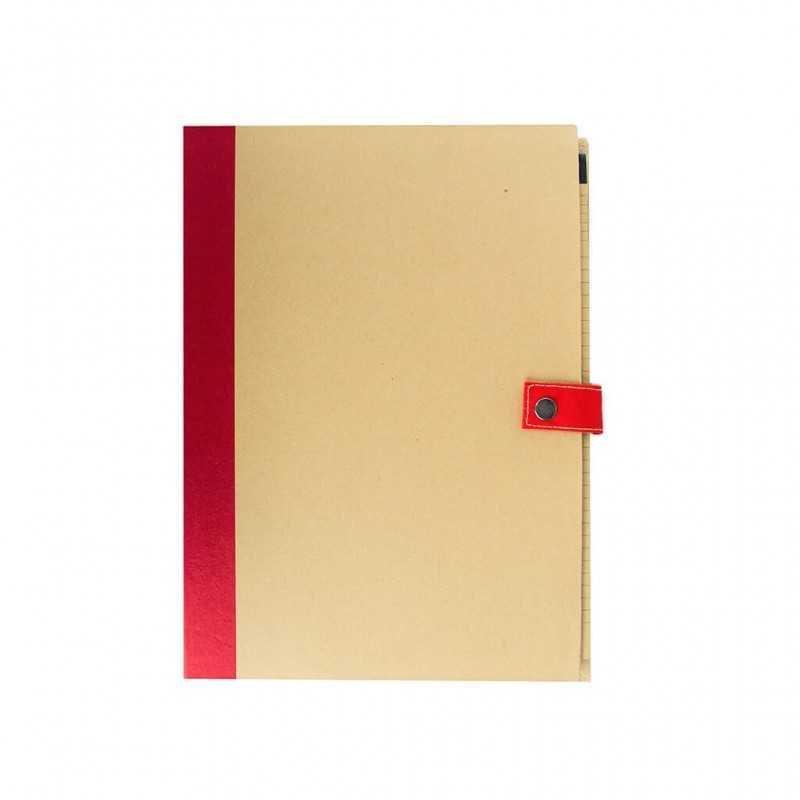 Eco-neutral Sorbus A4 Folder With Pen Red
