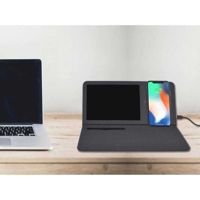 SODEN - @memorii 10W Wireless Charger & Writeable Mouse Pad - Black
