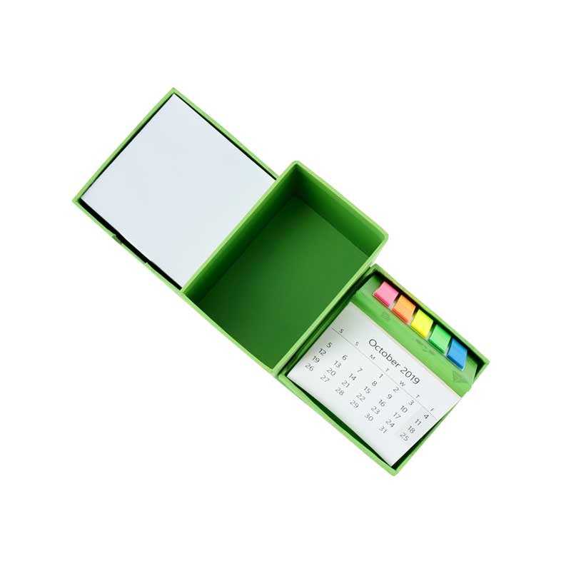 KALMAR - eco-neutral Memo/Calendar Cube - Eco Green