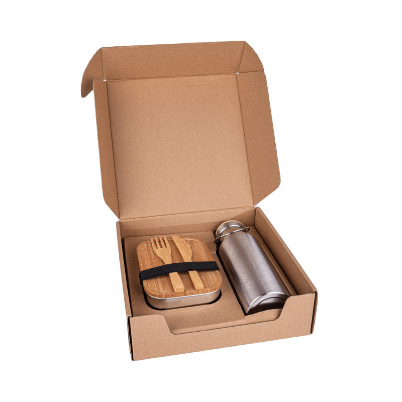 Ramadan Gift - Hans Larsen Set of Lunch Box and Vacuum Bottle