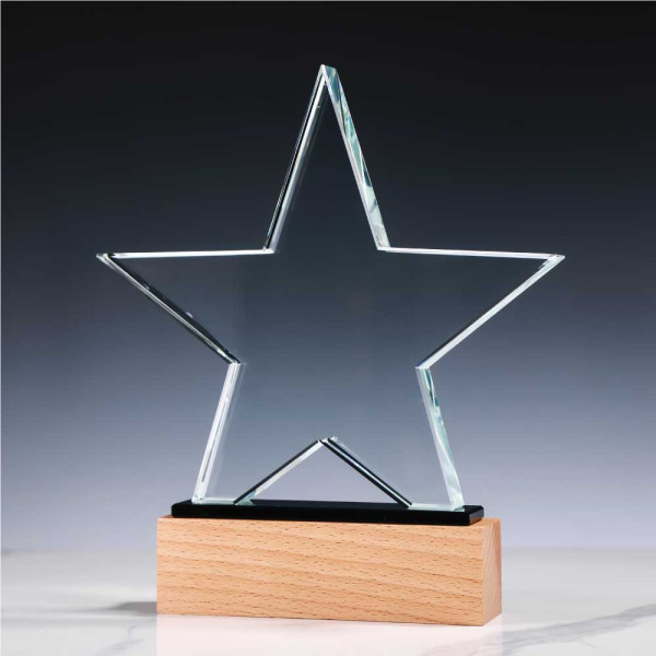 Star Shaped Crystal Awards