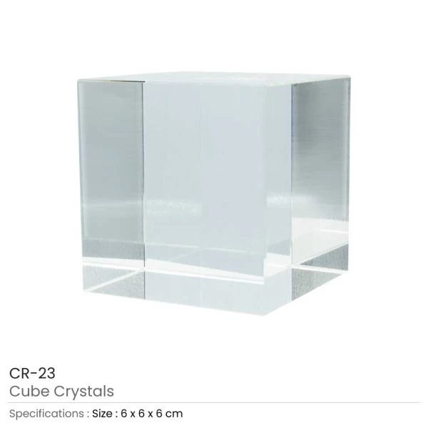 3D Cube Crystals