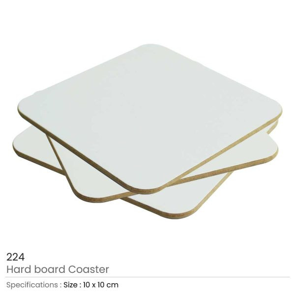 Hardboard Tea Coasters