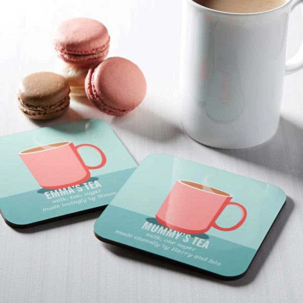 Hardboard Tea Coasters