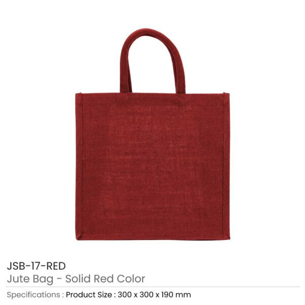 Reusable Square Jute Bags