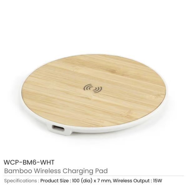 Bamboo Wireless Charging Pads