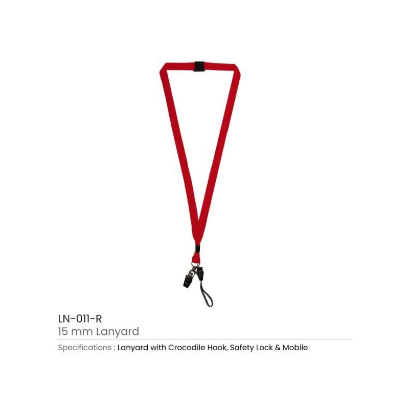 Lanyard with Clip and Mobile Holders