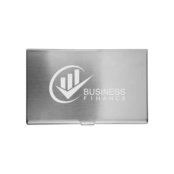 Steel Business Card Holder